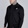SikSilk - Black Essentials Poly Track Top